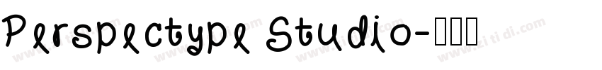 Perspectype Studio字体转换